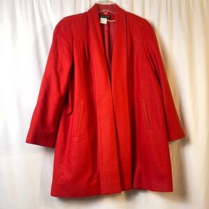 Harve Benard Red Cape Stylish Outerwear
